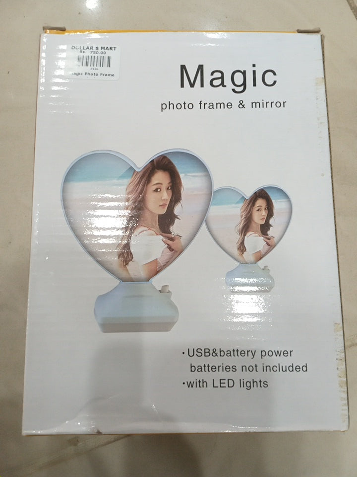 2-in-1 Magic Photo Frame & Mirror