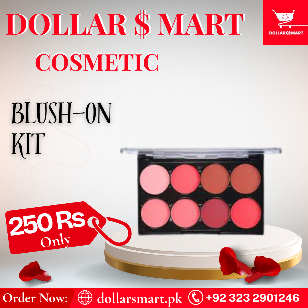 Glamorous Face 8 Color Ultra Blush on Palette Matte