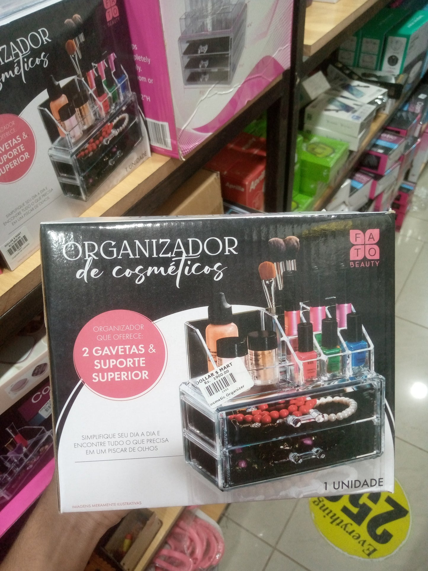 Cosmetic Organizer 1 Unidade