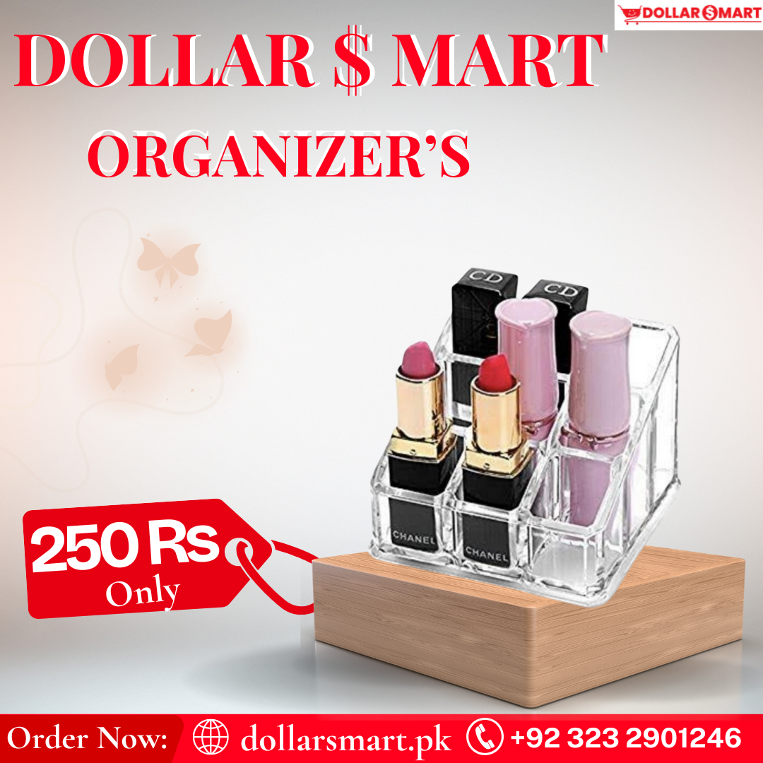 Lipstick Organizer 3-in-1