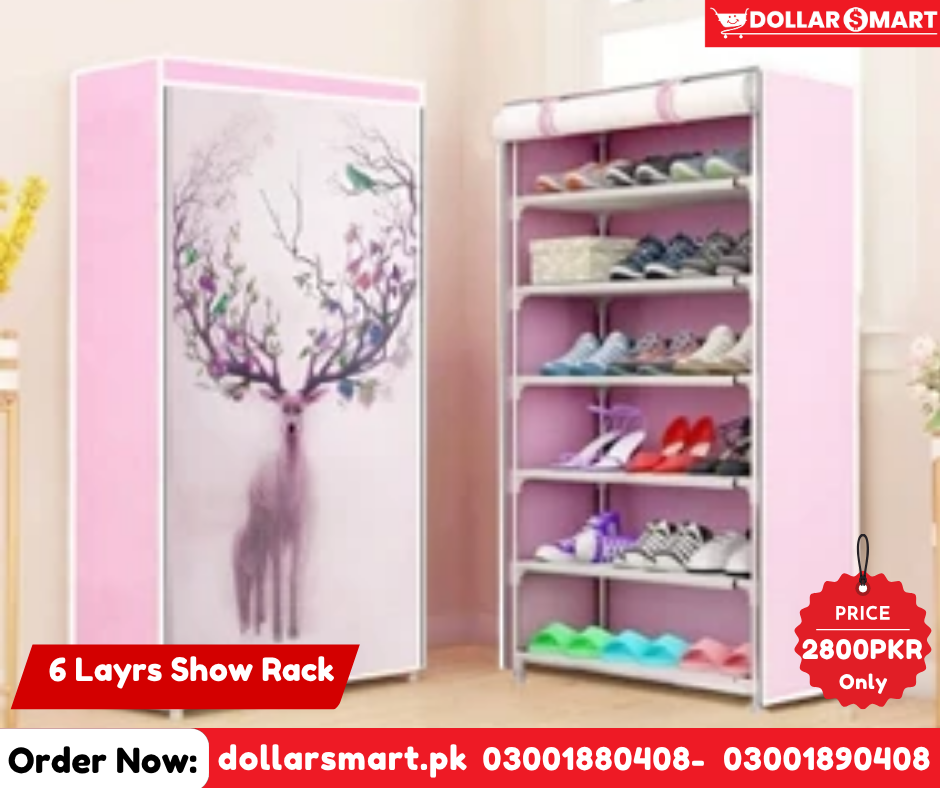 Shoe Rack - Shoe Cabinet - 6 layers rack