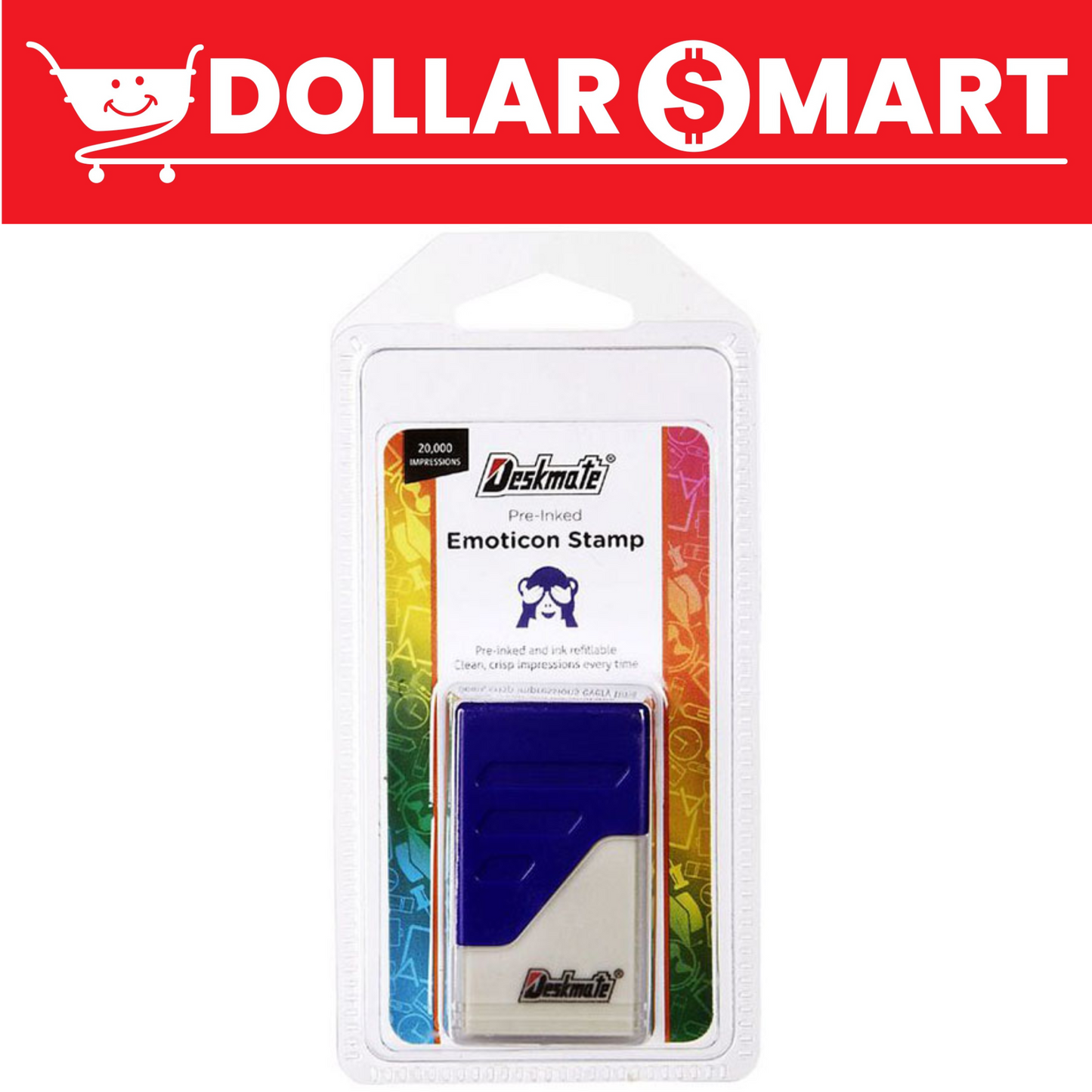 Deskmate Stamp Square | Deskmate Emoticon Stamp