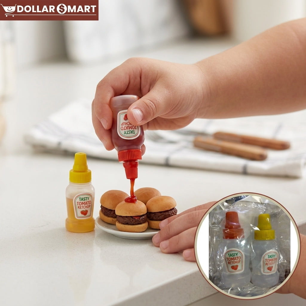 Ketchup Bottle Mini Size 10pcs