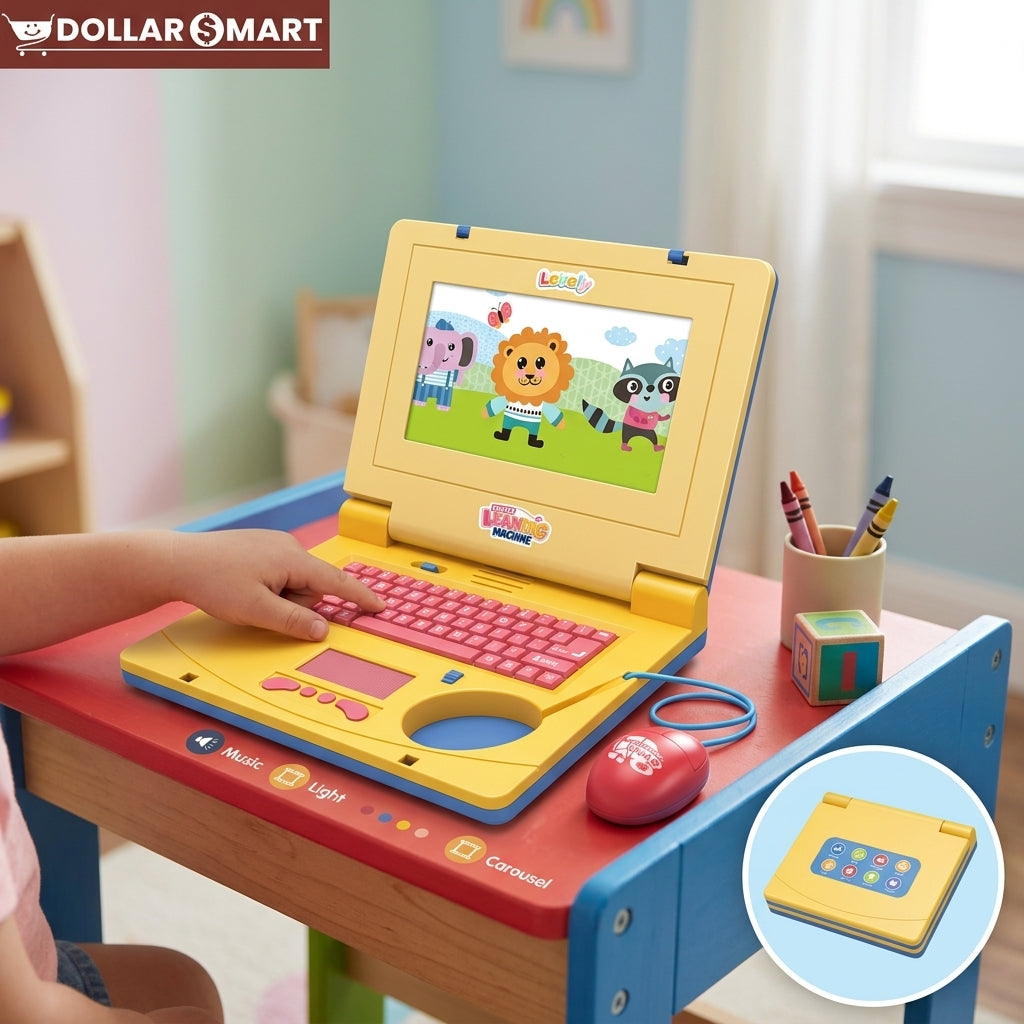 Kids Laptop Toy - Dollar$ Mart