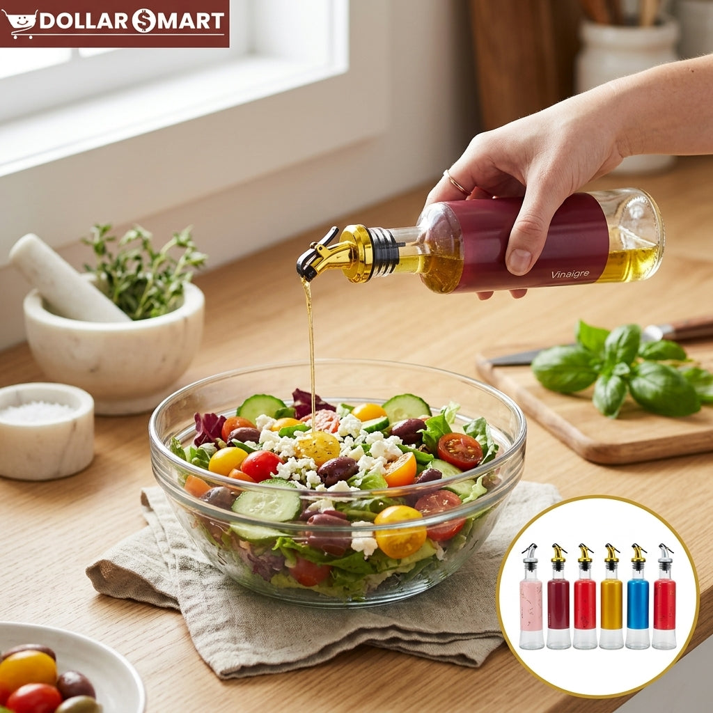 Multiolor Oil Bottle - Dollar$ Mart