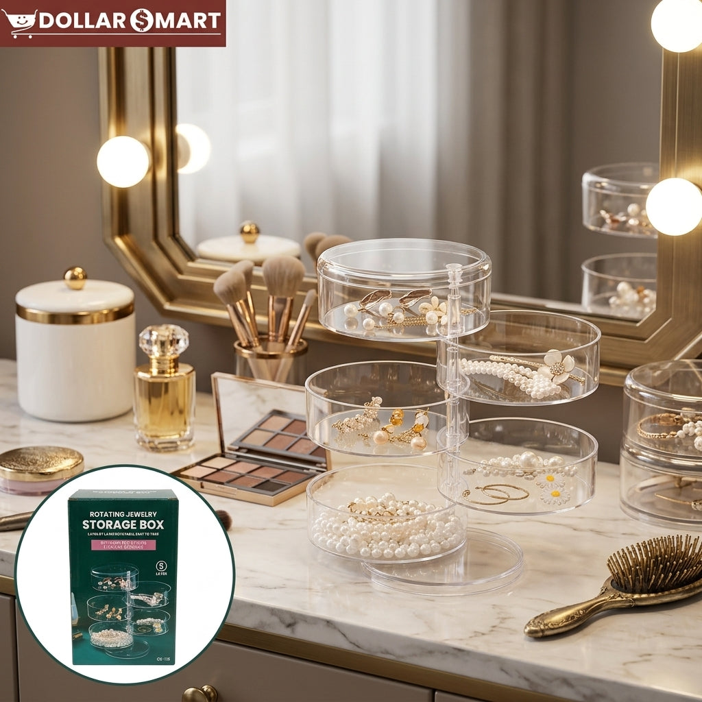 Rotating Jewelry Organizer 5 layer