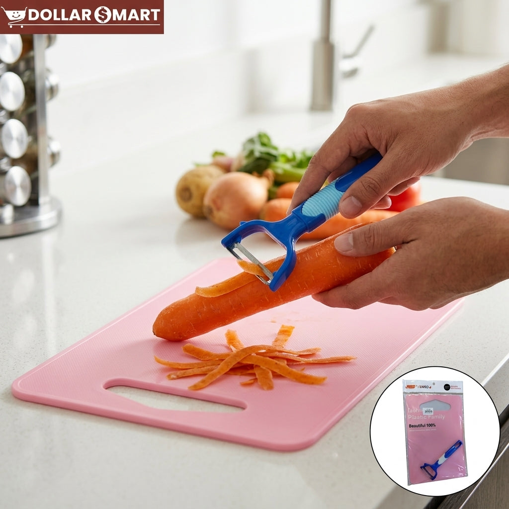 Plastic Cutting Board With Peeler