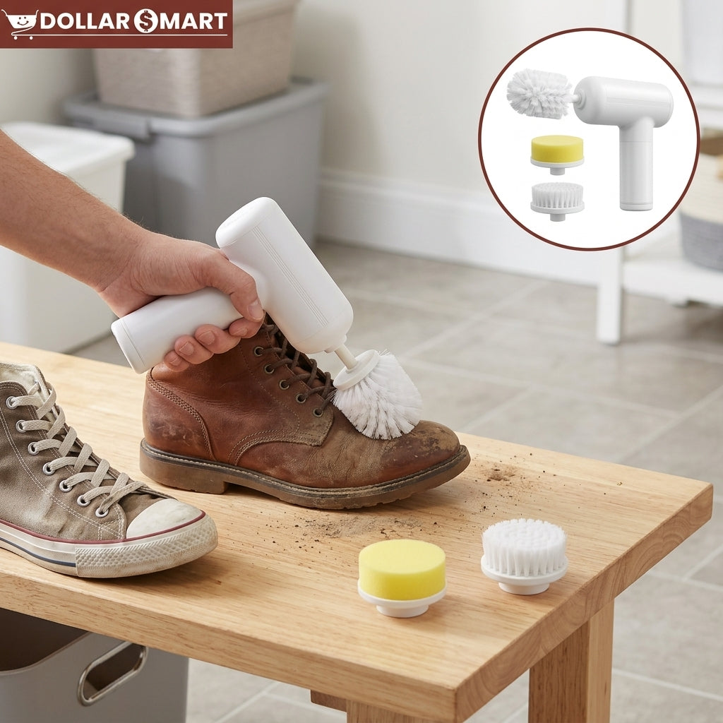 Shoe Brush Cleaner 3 in 1
