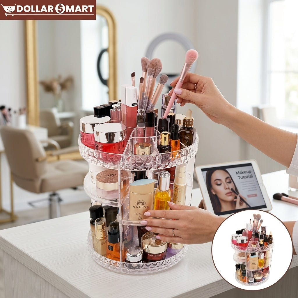 360 Rotating Cosmetic Organizer Large