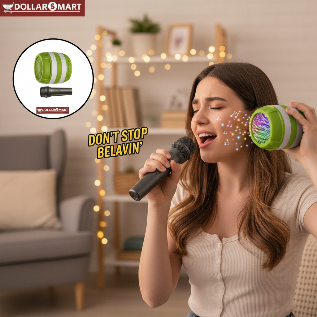 Karaoke Speaker wireless with 2 Mic