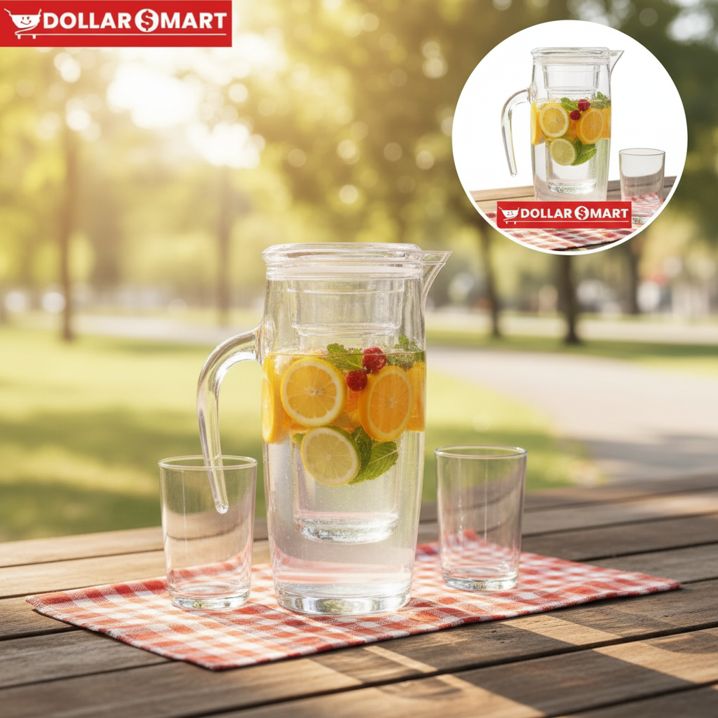 Acrylic Jug - Dollar$ Mart