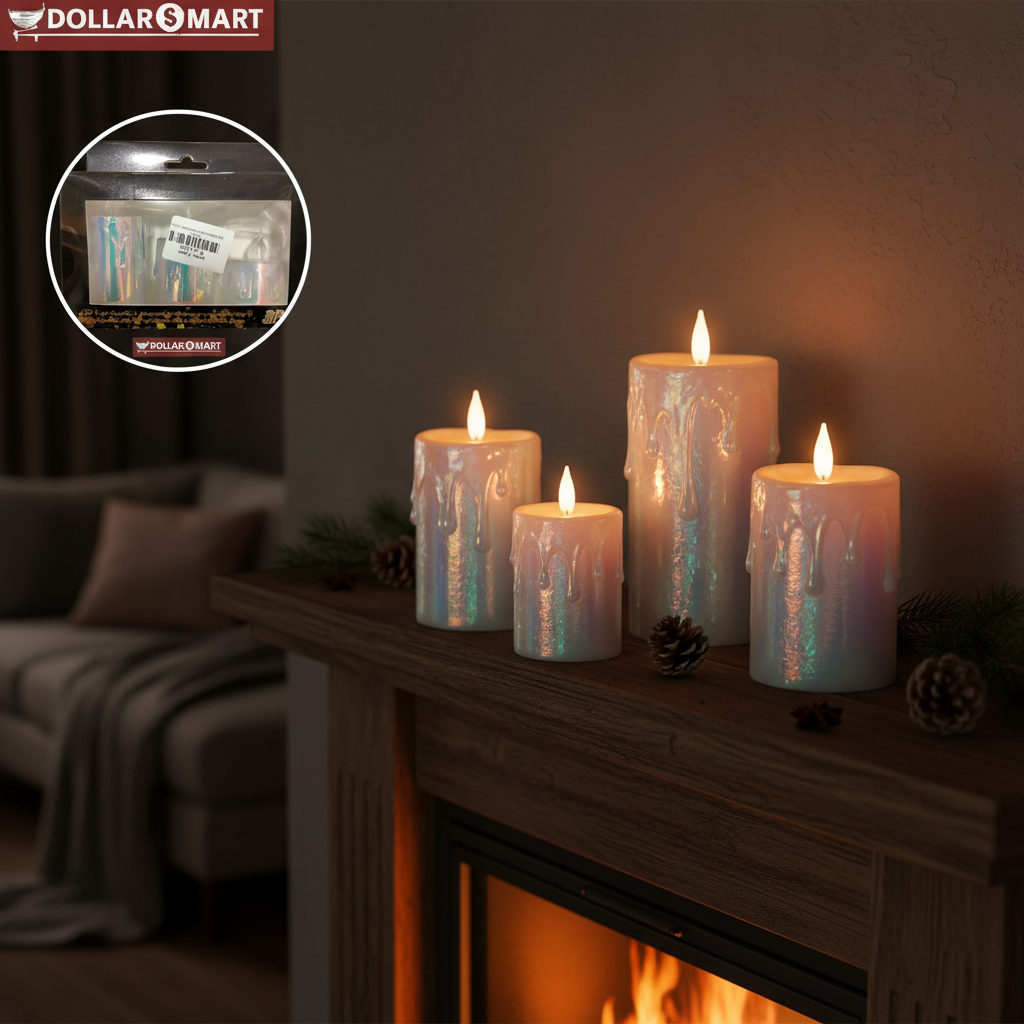 Led Candle set of 3
