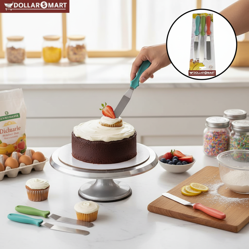 Cake decorating Spactula 3 pcs