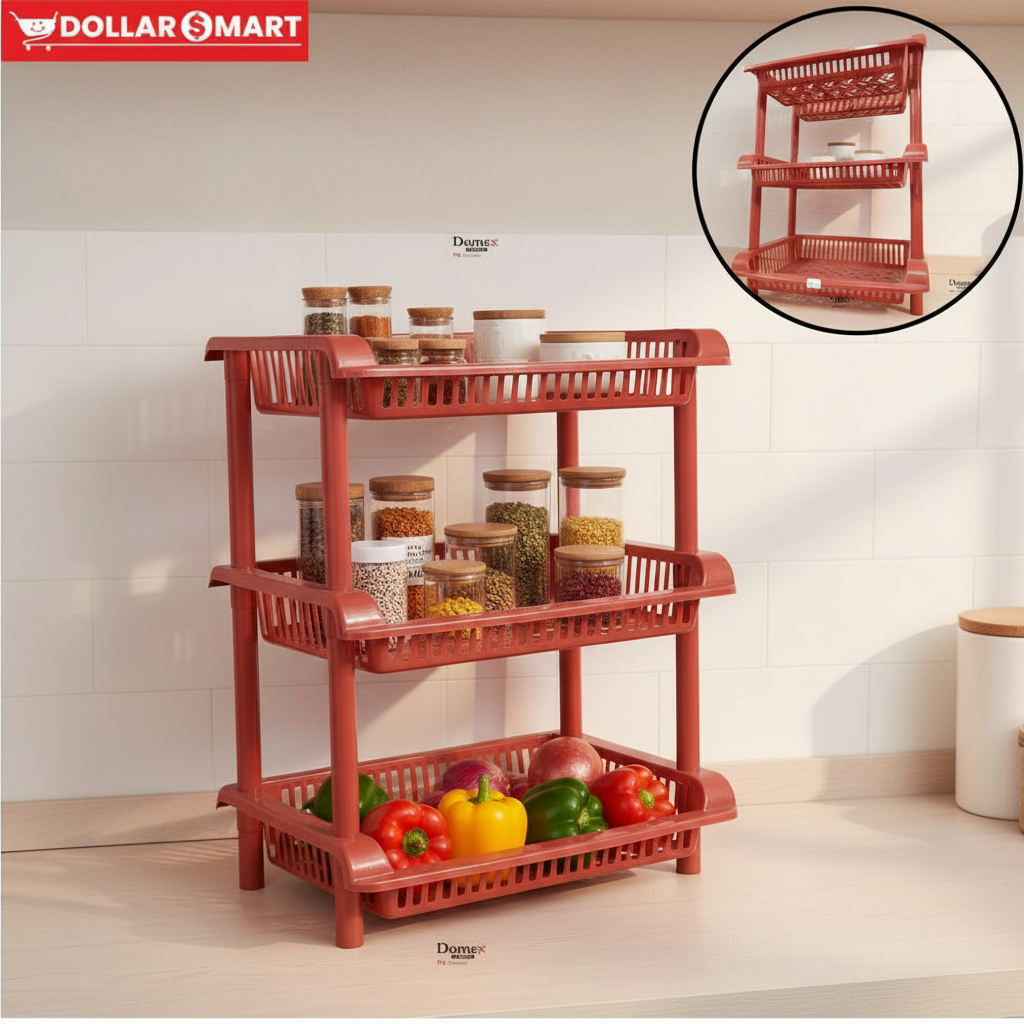 Plastic Plate Stand 3 Layer