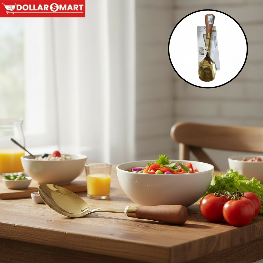 Luxury Golden Spoon - Elegant Dining Cutlery