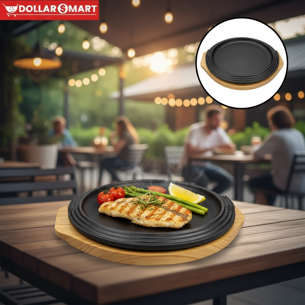 Sizzler Plate wood / Hot plate