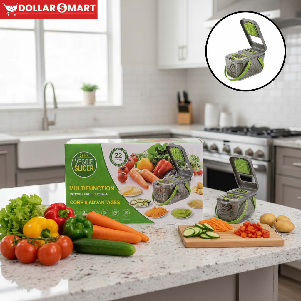 Multi function Veggie and fruit Chopper 22 in 1