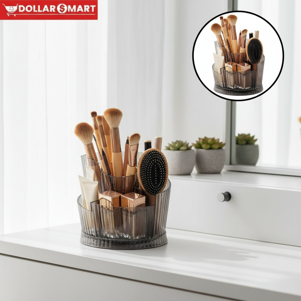 Round Cosmetic Organizer