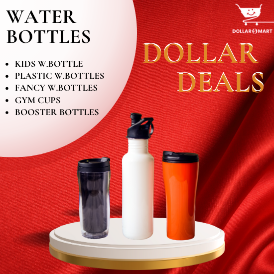 Water bottles