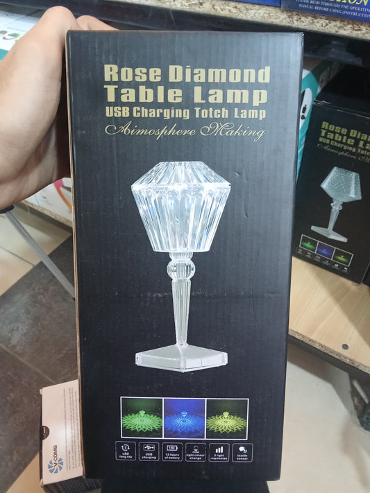 Rose Diamond Table Lamp