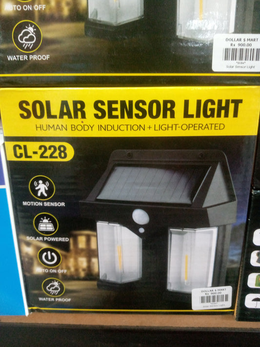 Solar Sensor Light