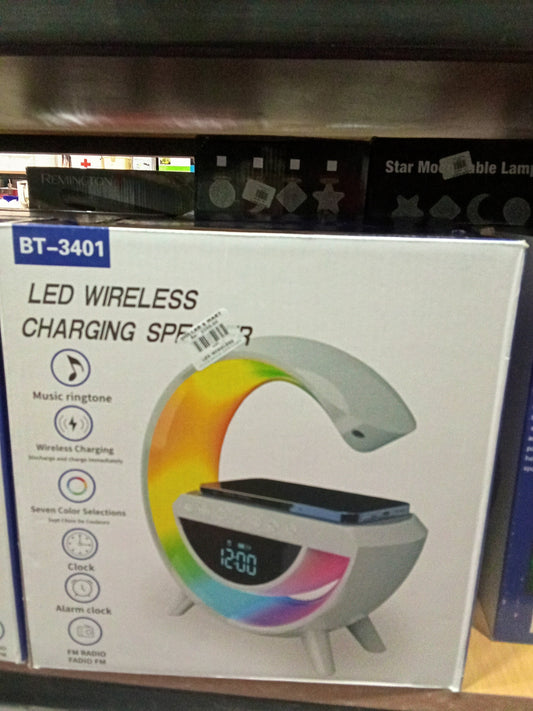 LED WIRELESS CHARGING SPEAKER BT-3401