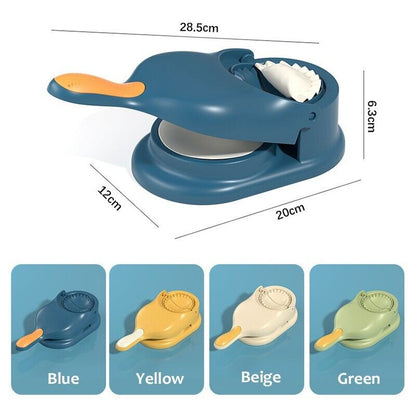 New Original Dumpling Samosa maker, 2-in-1 Manual Dumpling Maker Mould, Manual Press, Kitchen Dumpling Making Tool.