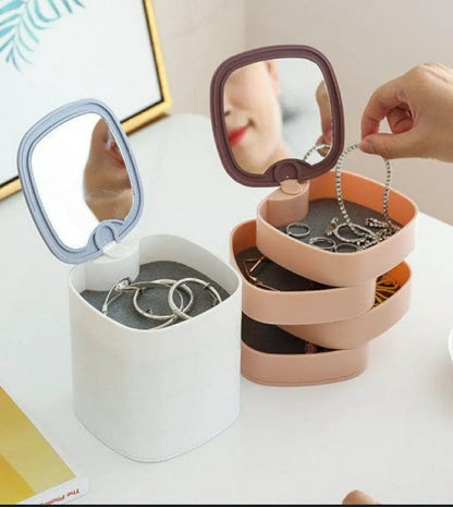4 Layers Jewel Organizer,360° Rotating Jewelry box, Rotating Jewelry Organizer ,360° Rotating Jewelry Organizer, Rotating Jewelry box, Jewelry box, Jewelry Organizer, 4 Layers Jewel Organizer, 360° Rotating Jewelry box