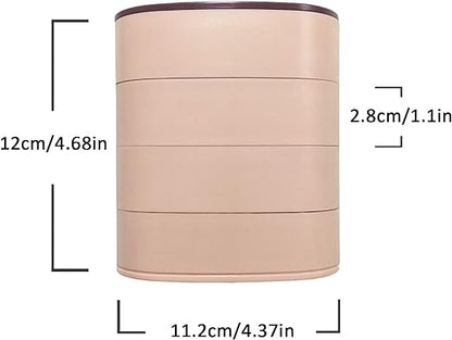 4 Layers Jewel Organizer,360° Rotating Jewelry box, Rotating Jewelry Organizer ,360° Rotating Jewelry Organizer, Rotating Jewelry box, Jewelry box, Jewelry Organizer, 4 Layers Jewel Organizer, 360° Rotating Jewelry box
