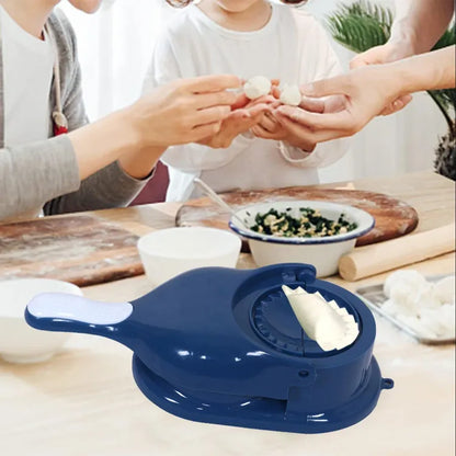 New Original Dumpling Samosa maker, 2-in-1 Manual Dumpling Maker Mould, Manual Press, Kitchen Dumpling Making Tool.