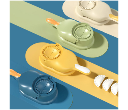 New Original Dumpling Samosa maker, 2-in-1 Manual Dumpling Maker Mould, Manual Press, Kitchen Dumpling Making Tool.