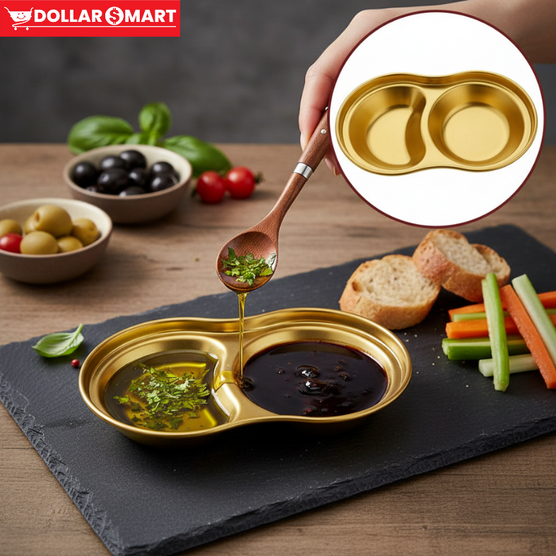 Goldens Plate 2 Portion - Elegant Serving