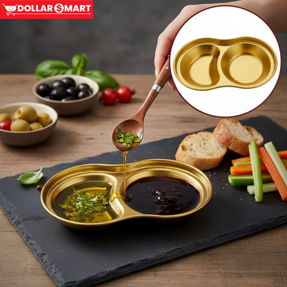 Goldens Plate 2 Portion - Elegant Serving