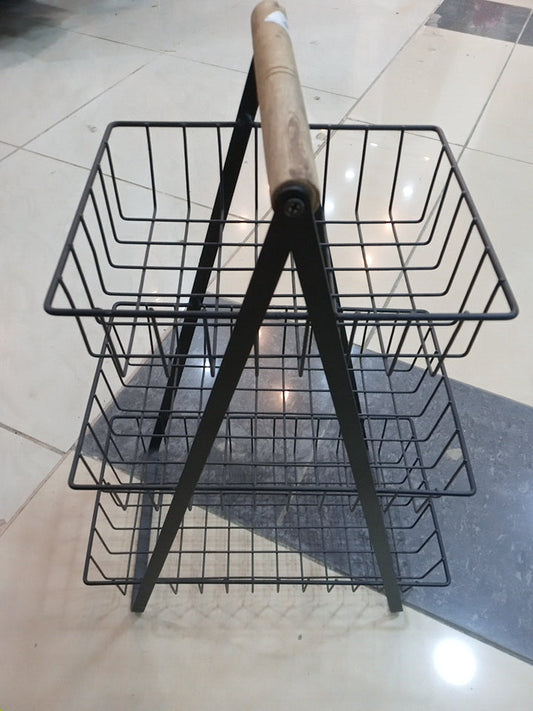 A Shape Fruit Basket 3 Step