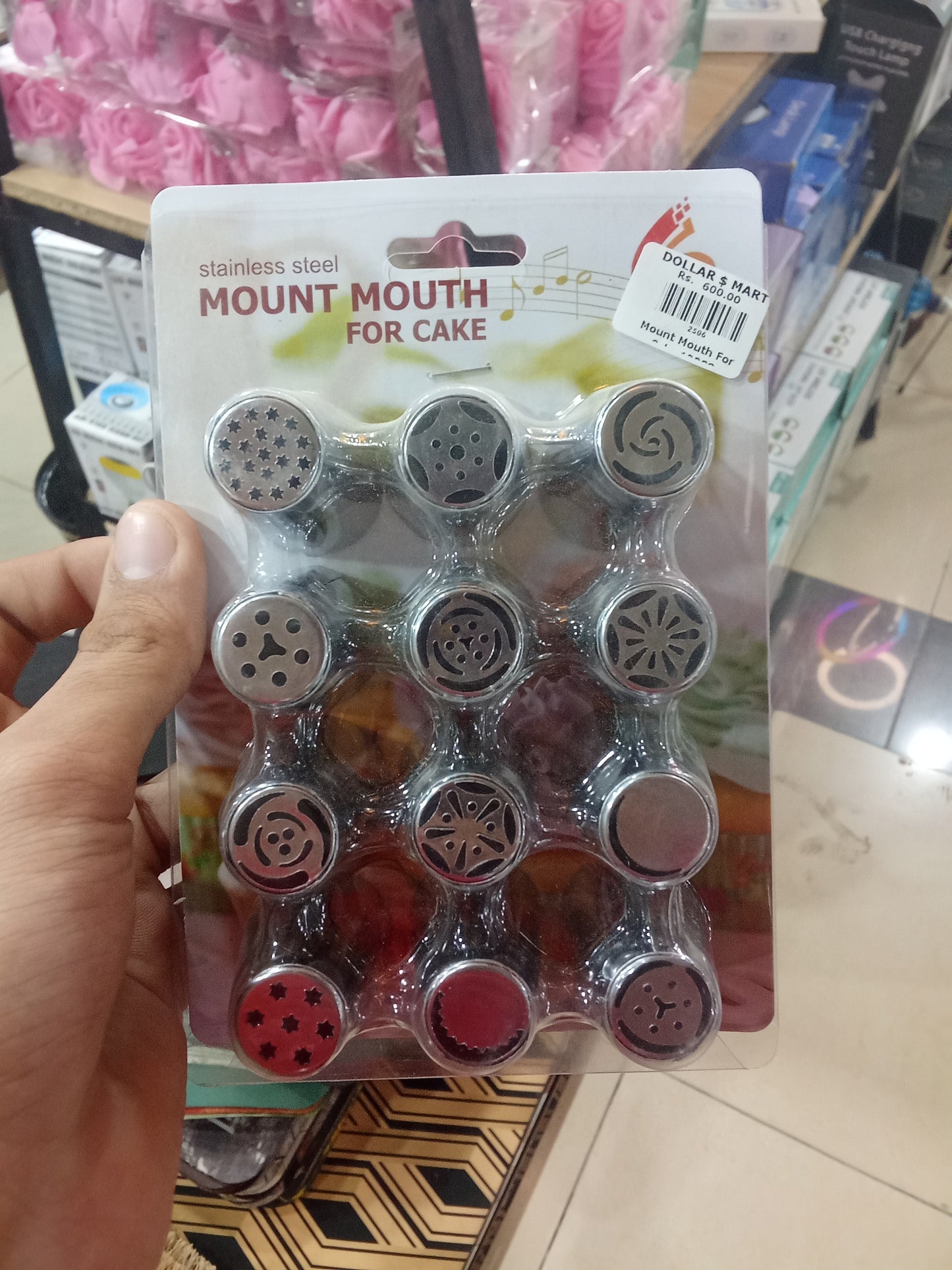 Mount Mouth For Cake 12PCS