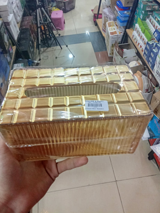 Golden Tissue Box