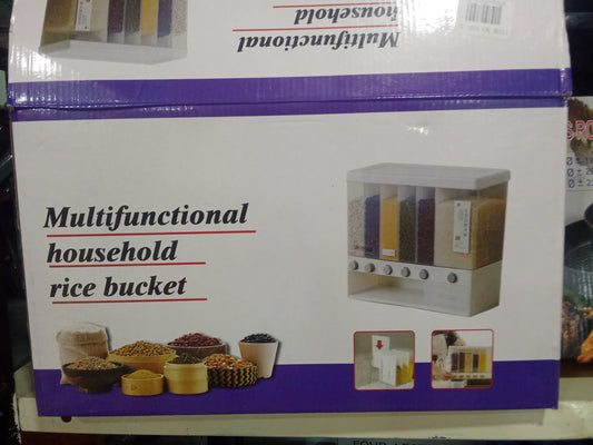 Large-Capacity Rice Storage Container - Airtight &amp; Moisture-Proof