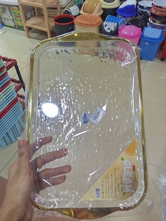 Elegant Gleam Serving Tray - Small