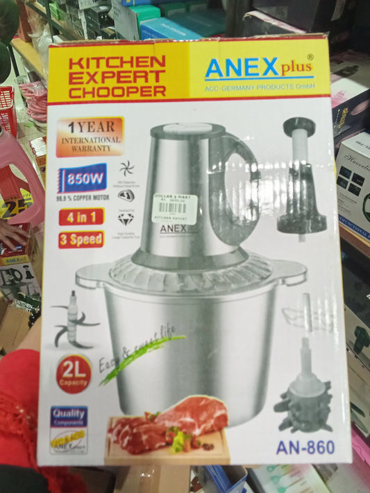 4-in-1 Kitchen Expert Food Chopper - AN-860