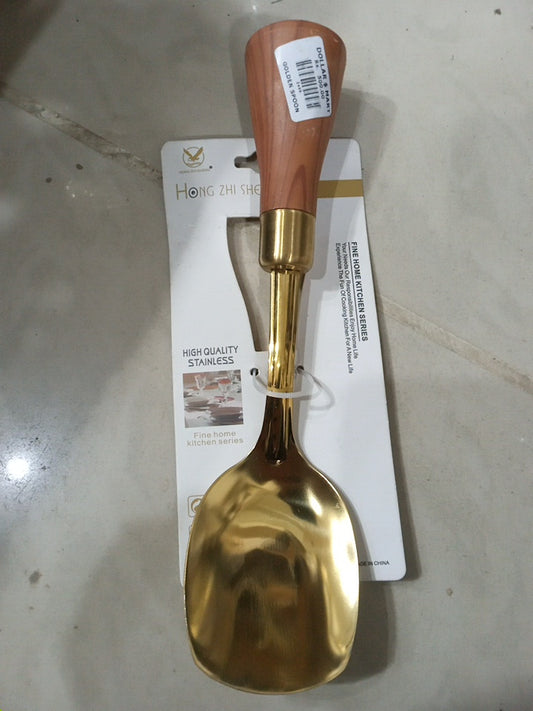 Luxury Golden Spoon - Elegant Dining Cutlery