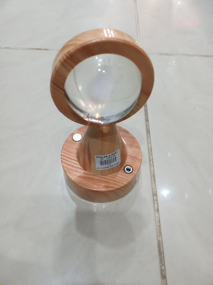 3D LED Crystal Ball Night Light