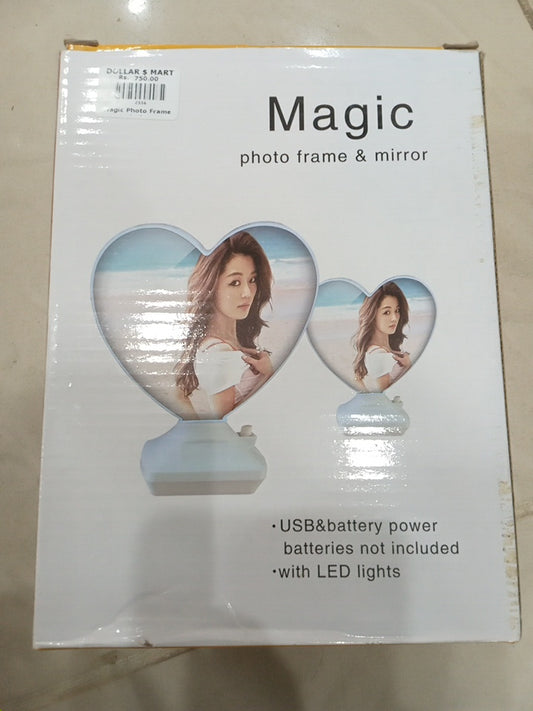 2-in-1 Magic Photo Frame &amp; Mirror