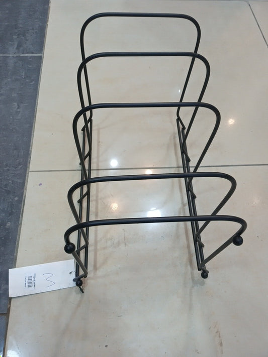 Heavy-Duty Fry Pan Stand - Multi-Layer Storage