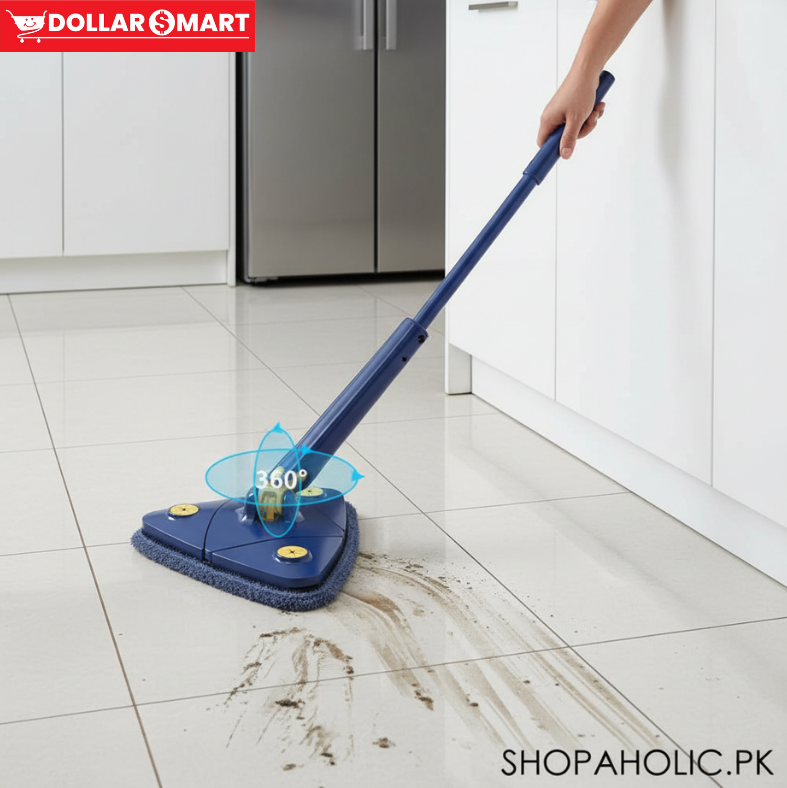 °360 Rotating Triangle Twister Mop