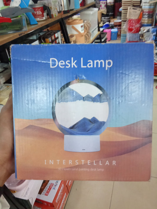 Desk Lamp Sand Painting