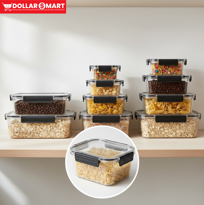 ACRYLIC STORGE BOX 4PCS - Dollar$ Mart