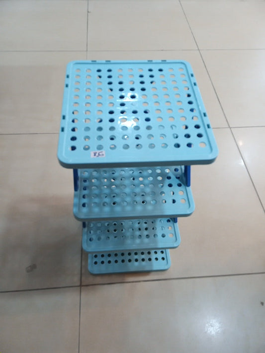 Multipurpose Foldable Rack 4 Layers