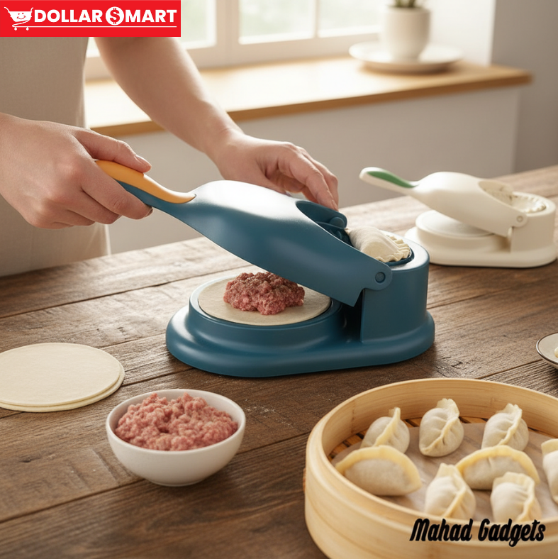 2-in-1  Dumpling Maker Mould Press - Dollar$ Mart
