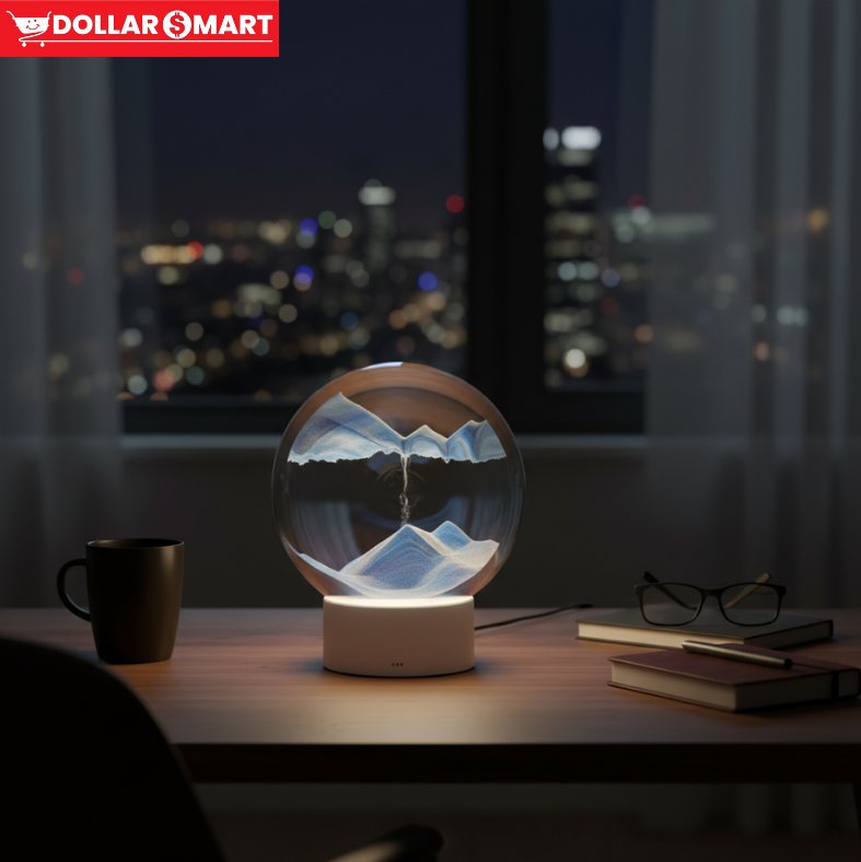 Desk Lamp Sand Painting