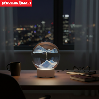 Desk Lamp Sand Painting